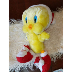 Tweety Bird Santa Vintage 90s Applause Nonworking